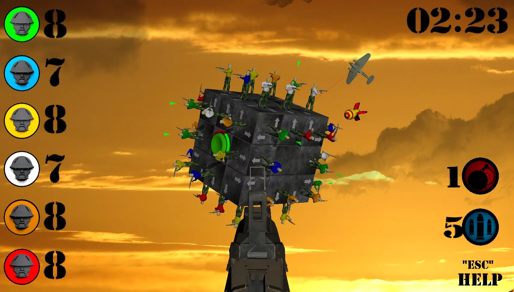 Изображение игры: War Cube