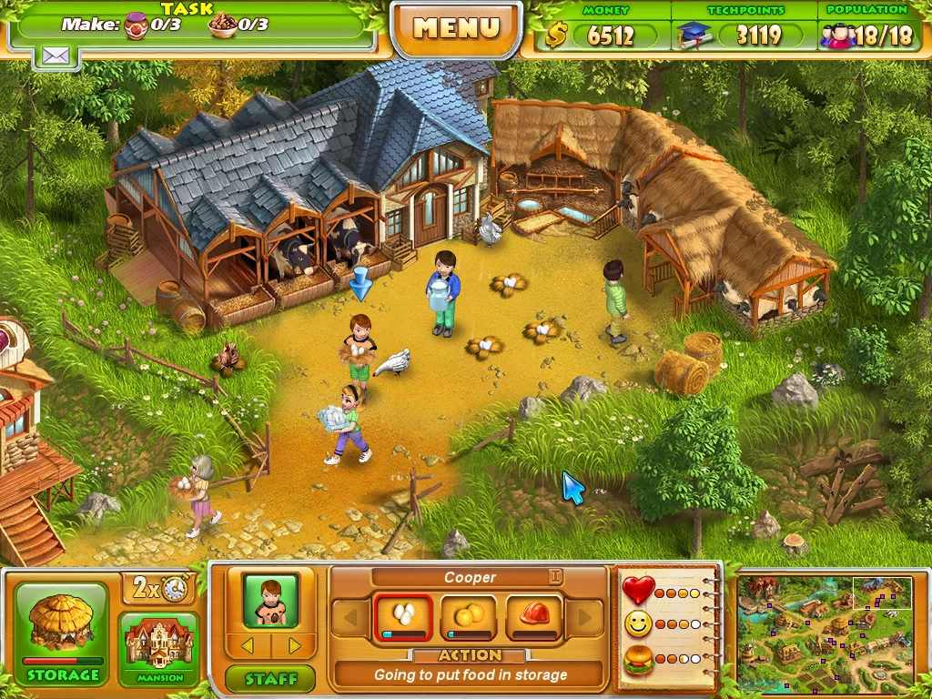 Изображение игры: Farm Tribe 2