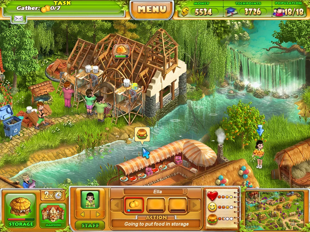 Изображение игры: Farm Tribe 2