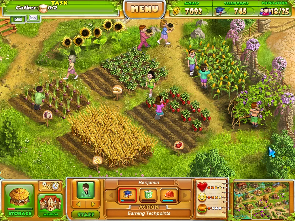 Изображение игры: Farm Tribe 2