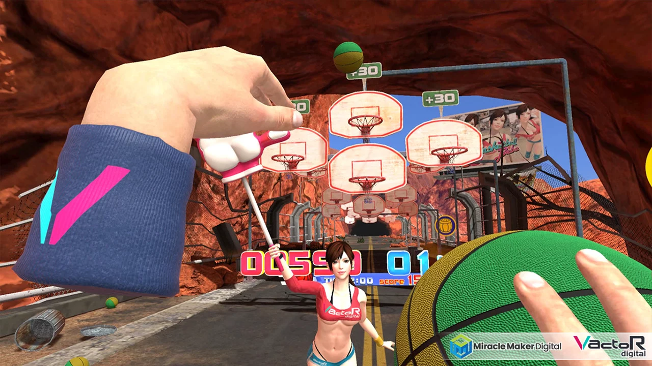 Изображение игры: Basketball Babe