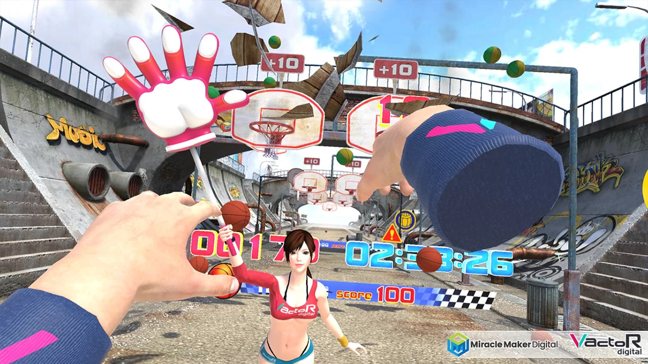 Изображение игры: Basketball Babe