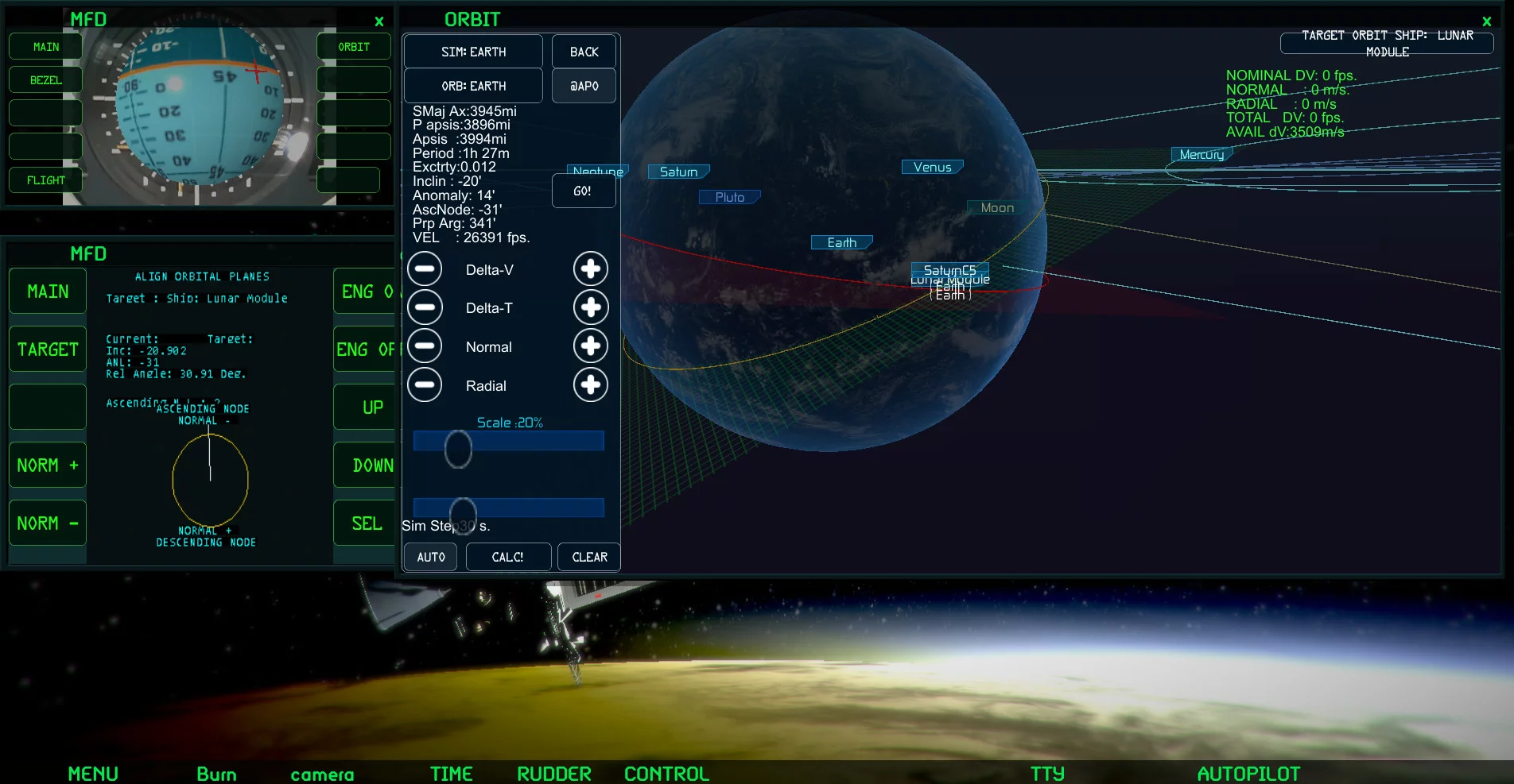 Изображение игры: Space Simulator
