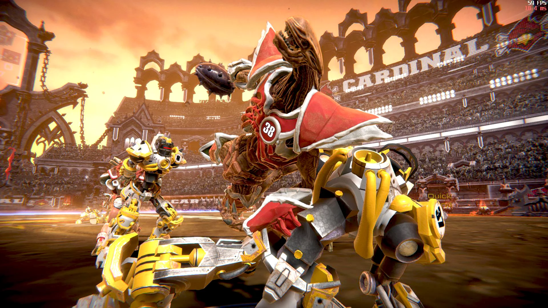 Изображение игры: Mutant Football League