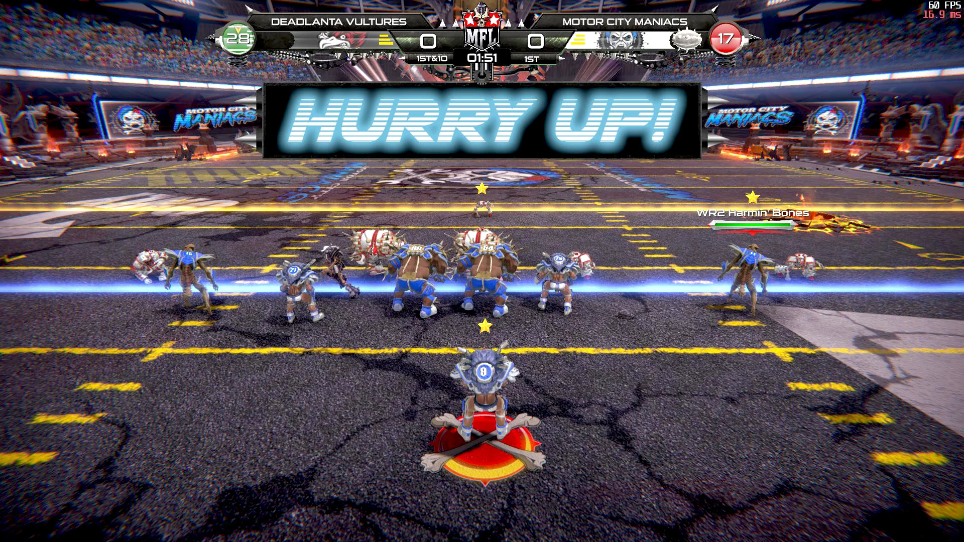 Изображение игры: Mutant Football League