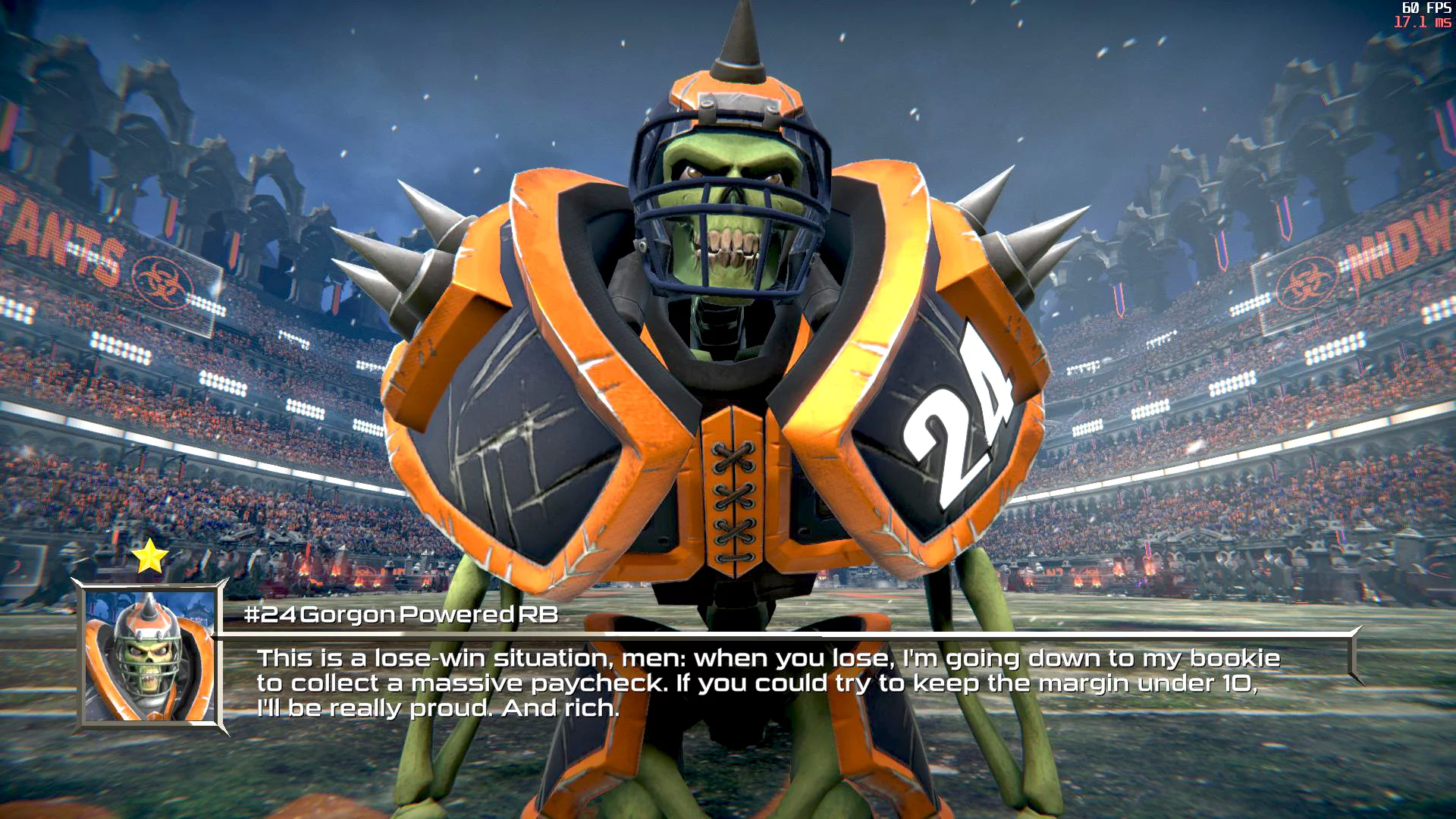 Изображение игры: Mutant Football League