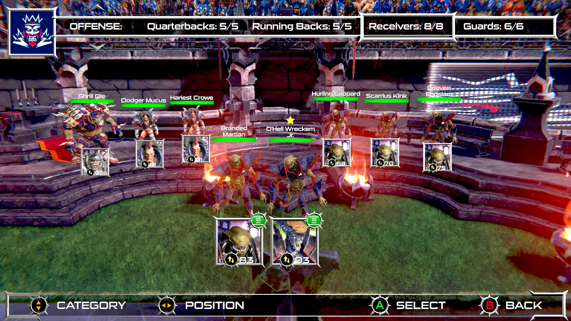 Изображение игры: Mutant Football League