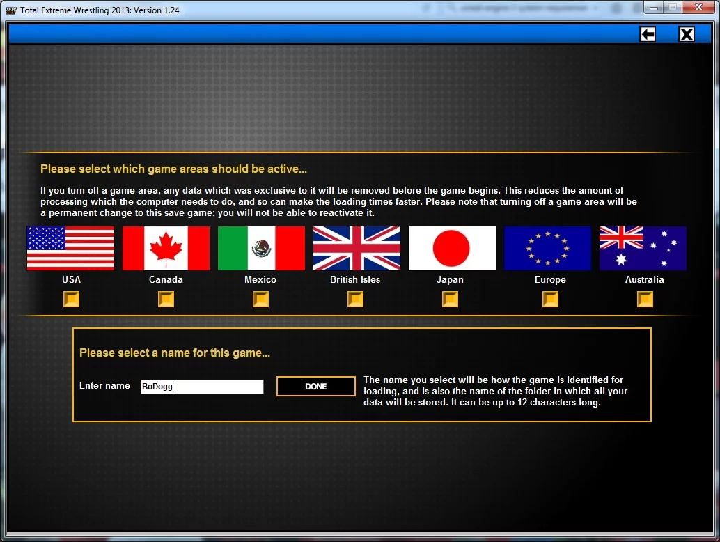 Изображение игры: Total Extreme Wrestling 2013
