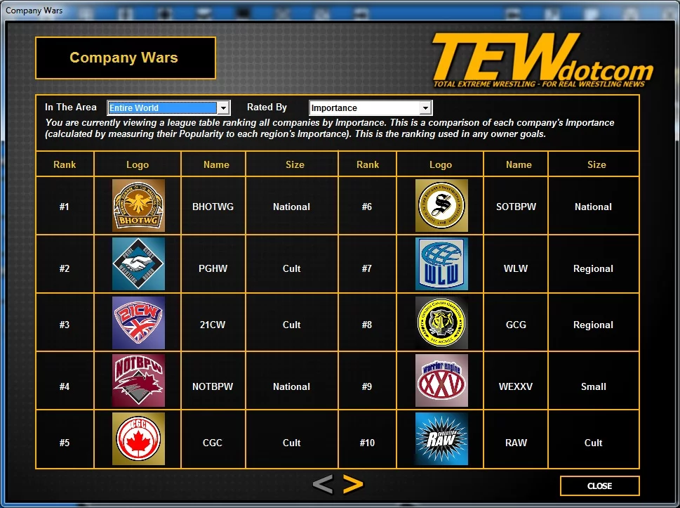 Изображение игры: Total Extreme Wrestling 2013