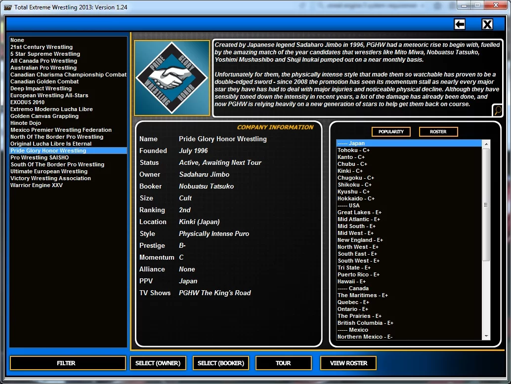 Изображение игры: Total Extreme Wrestling 2013
