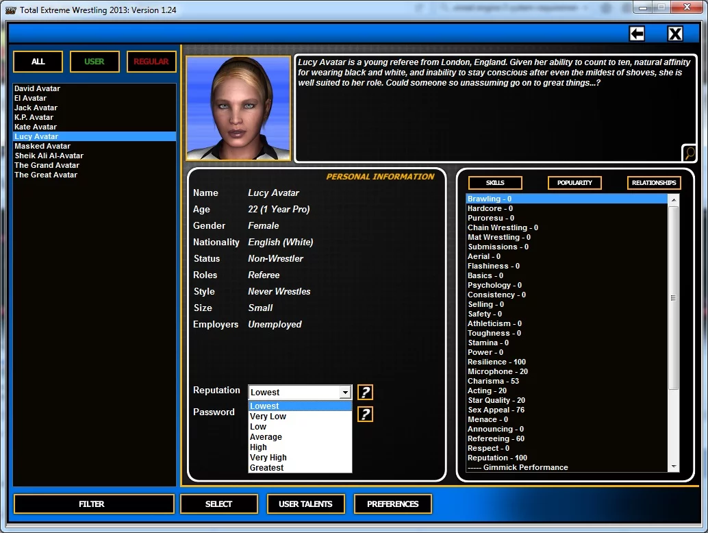 Изображение игры: Total Extreme Wrestling 2013