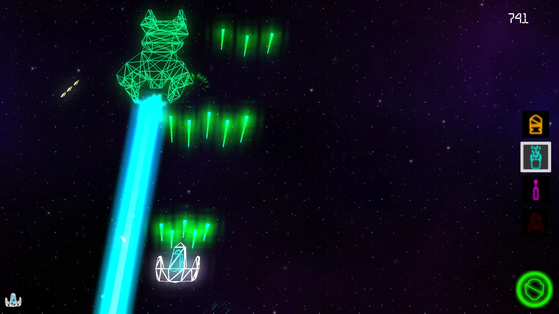 Изображение игры: Polygon Attack