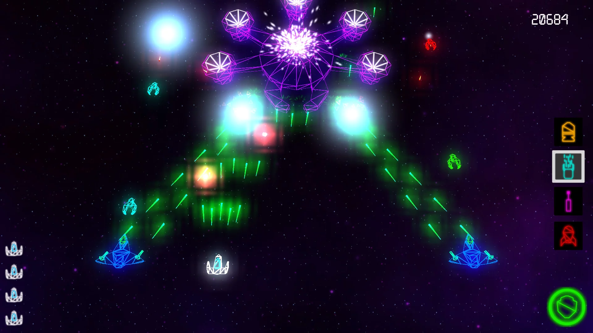 Изображение игры: Polygon Attack