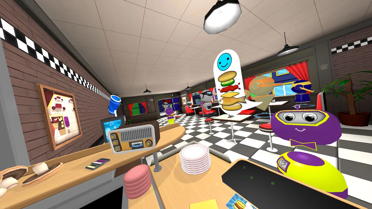 Изображение игры: VR The Diner Duo