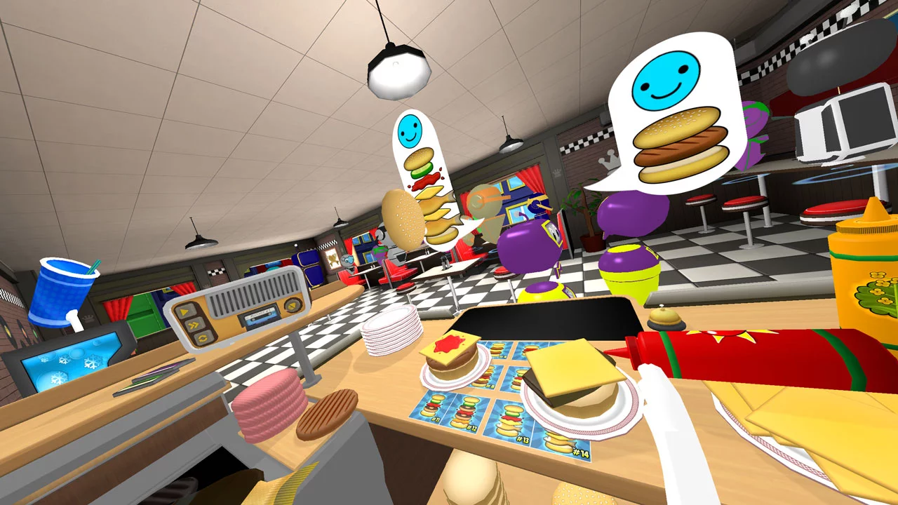 Изображение игры: VR The Diner Duo