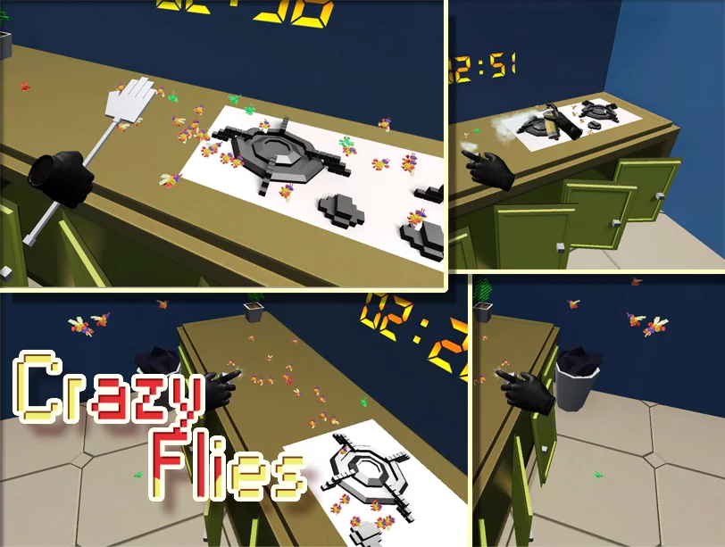 Изображение игры: Crazy Flies