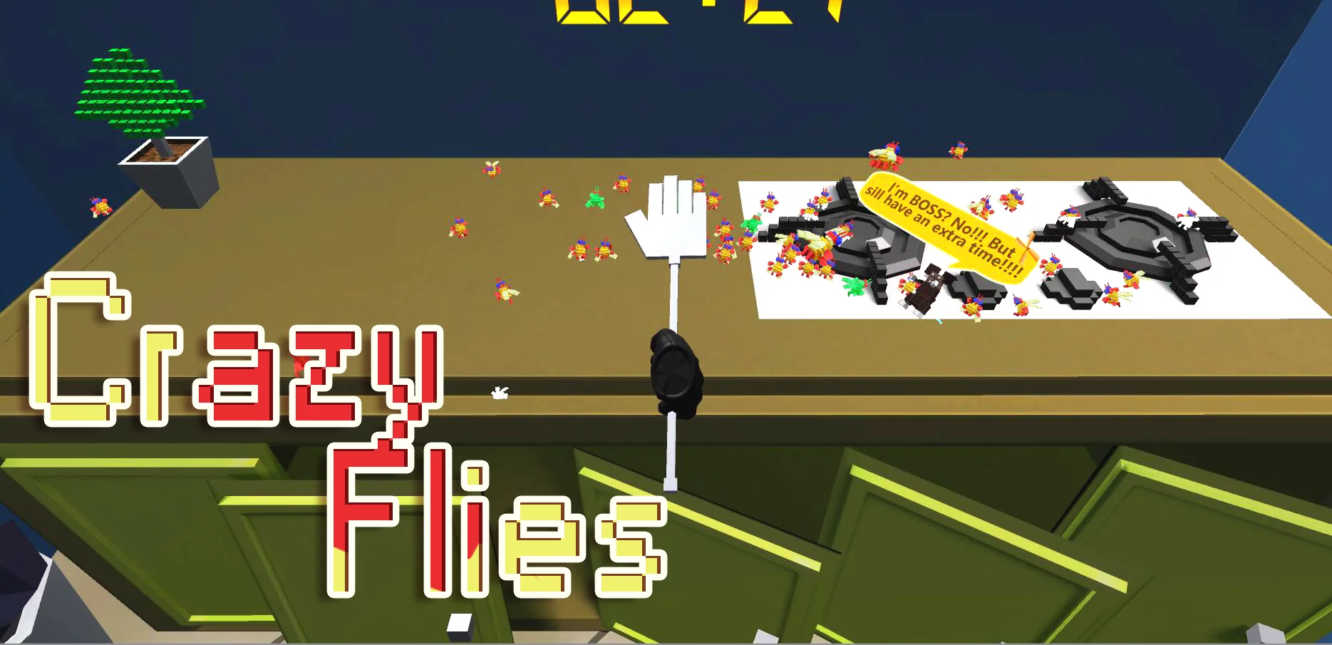 Изображение игры: Crazy Flies