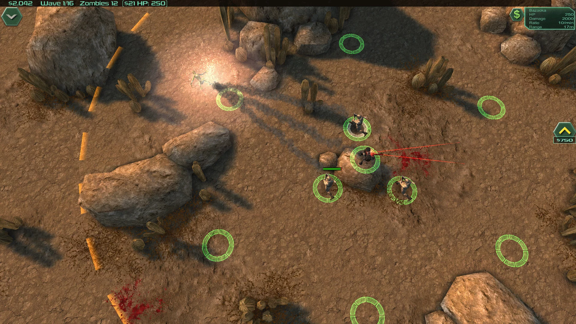 Изображение игры: Zombie Defense