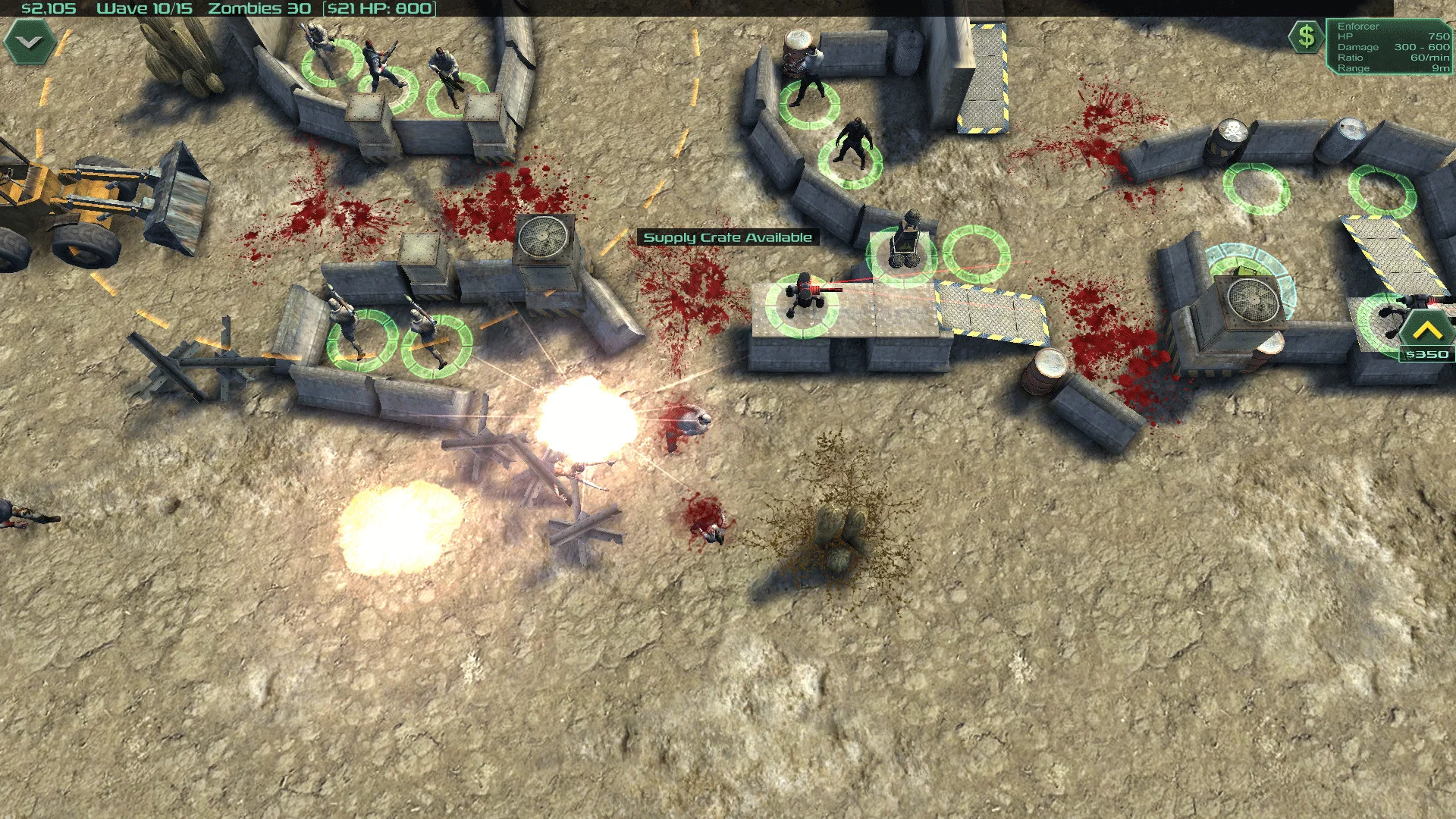 Изображение игры: Zombie Defense