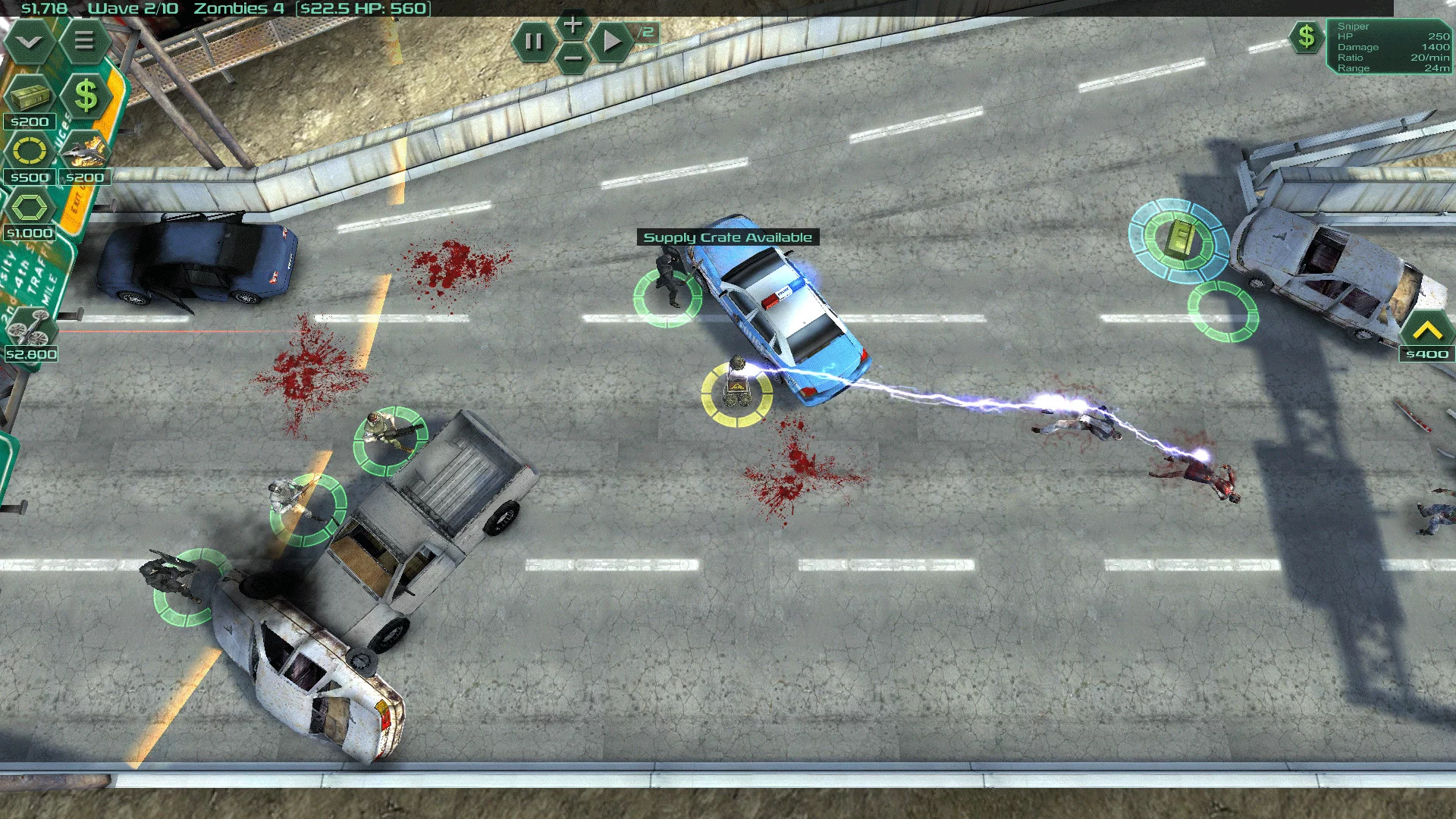 Изображение игры: Zombie Defense