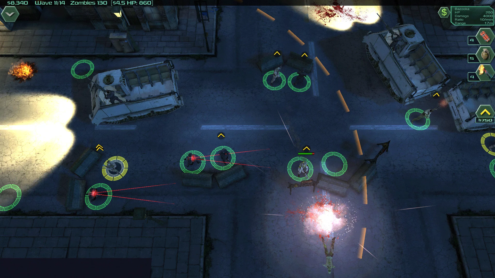 Изображение игры: Zombie Defense