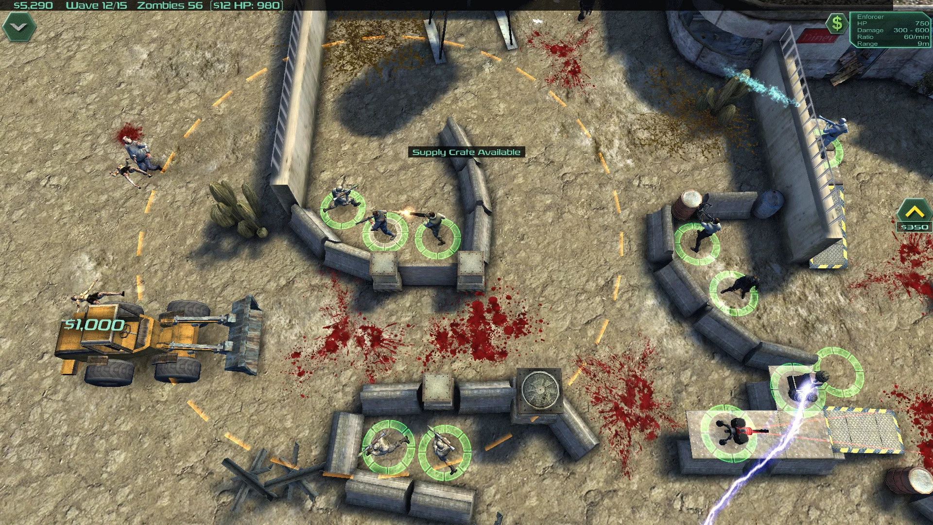 Изображение игры: Zombie Defense