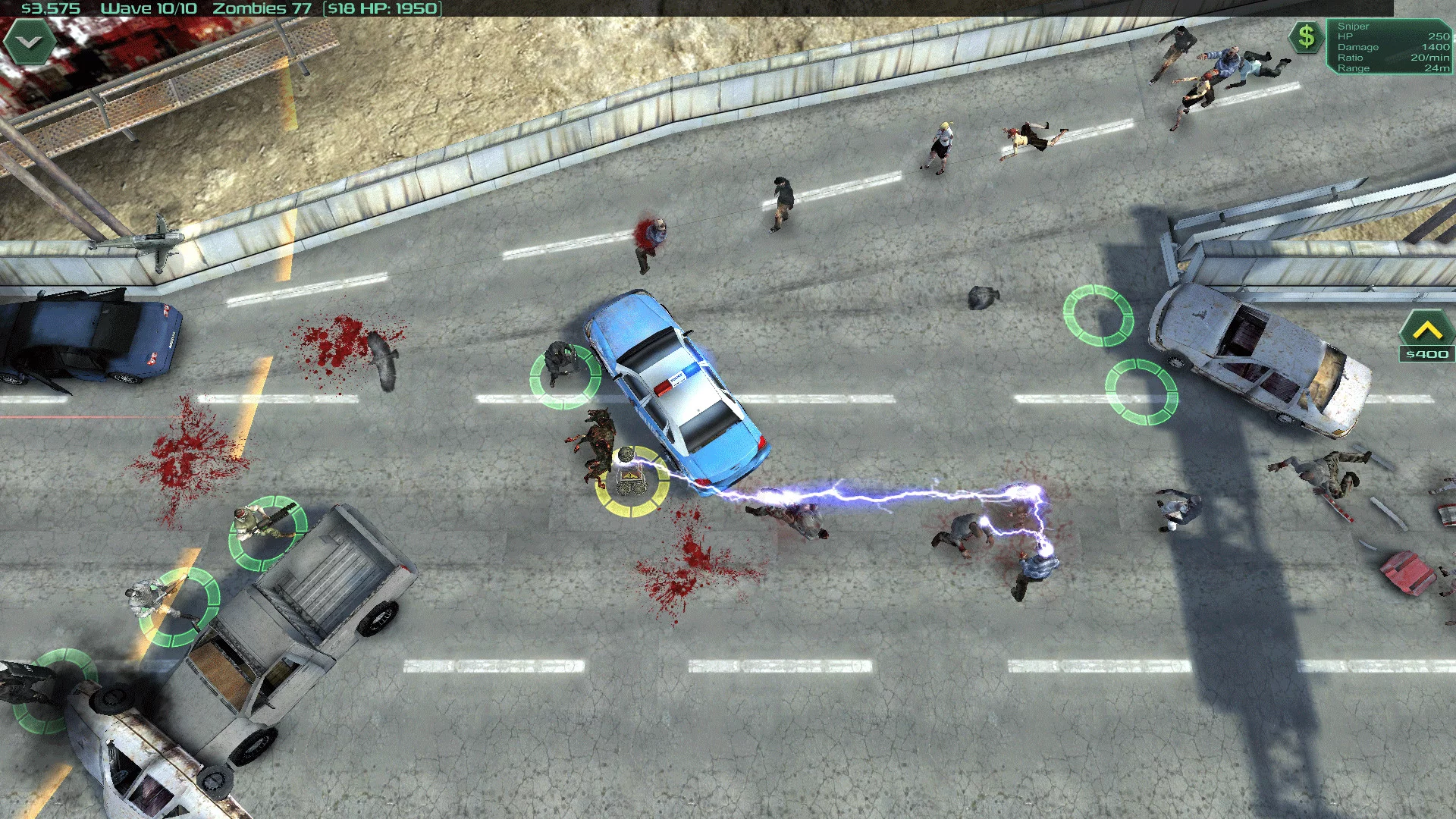 Изображение игры: Zombie Defense