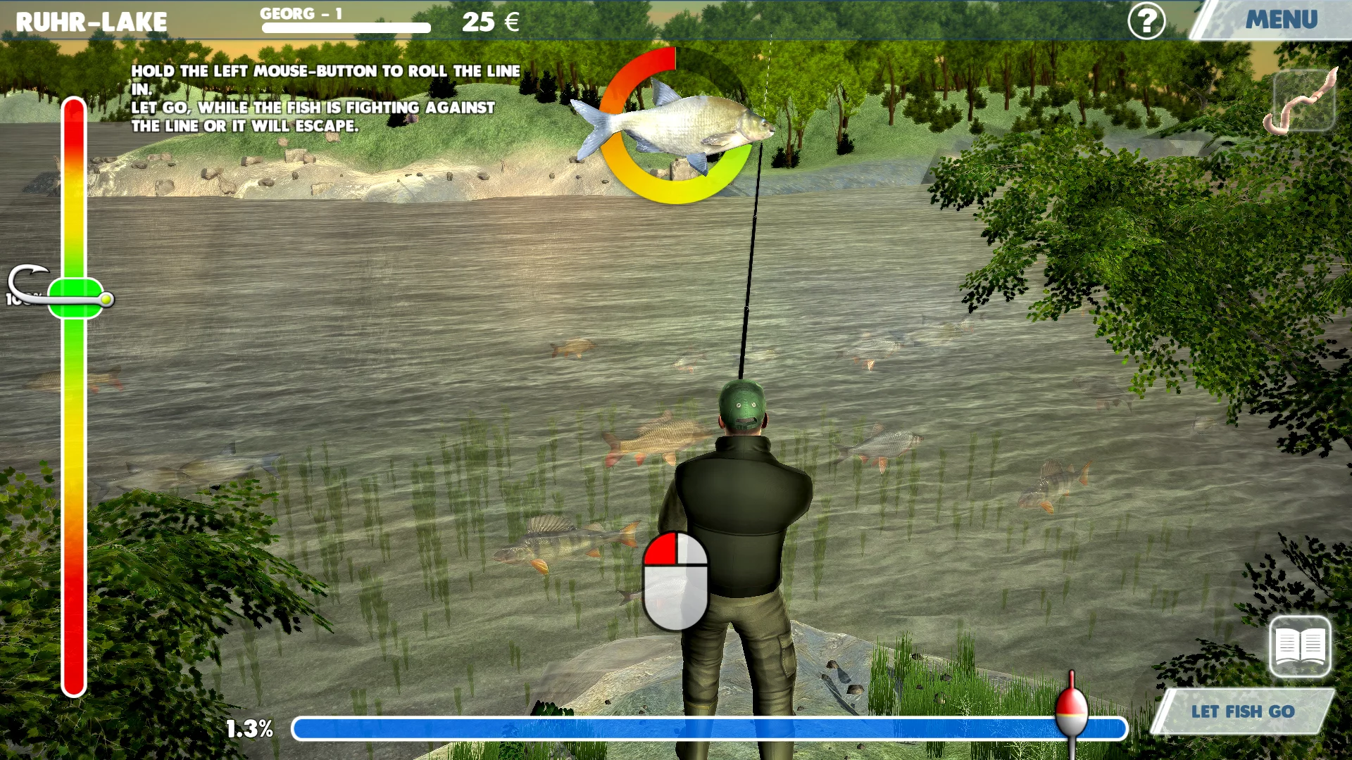 Изображение игры: 3D Arcade Fishing