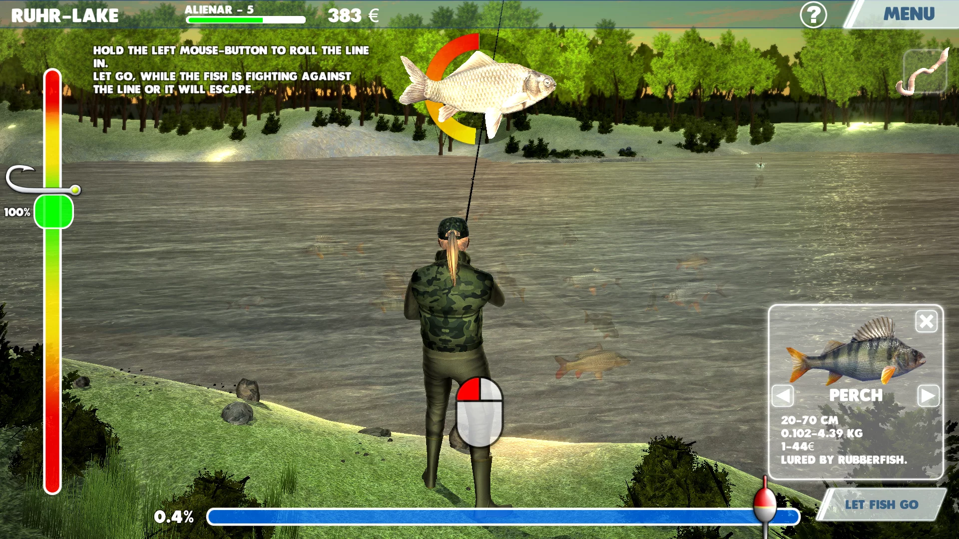 Изображение игры: 3D Arcade Fishing