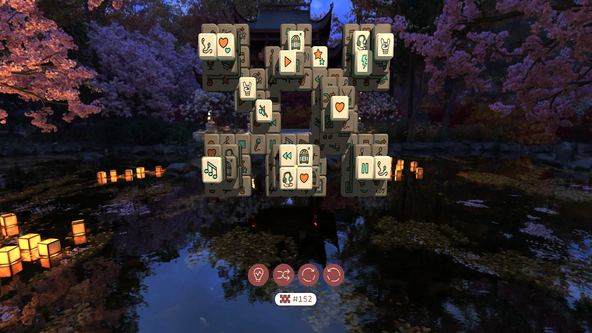 Изображение игры: Relaxing VR Games: Mahjong