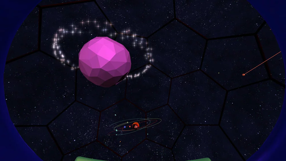 Изображение игры: Chunky Orbits