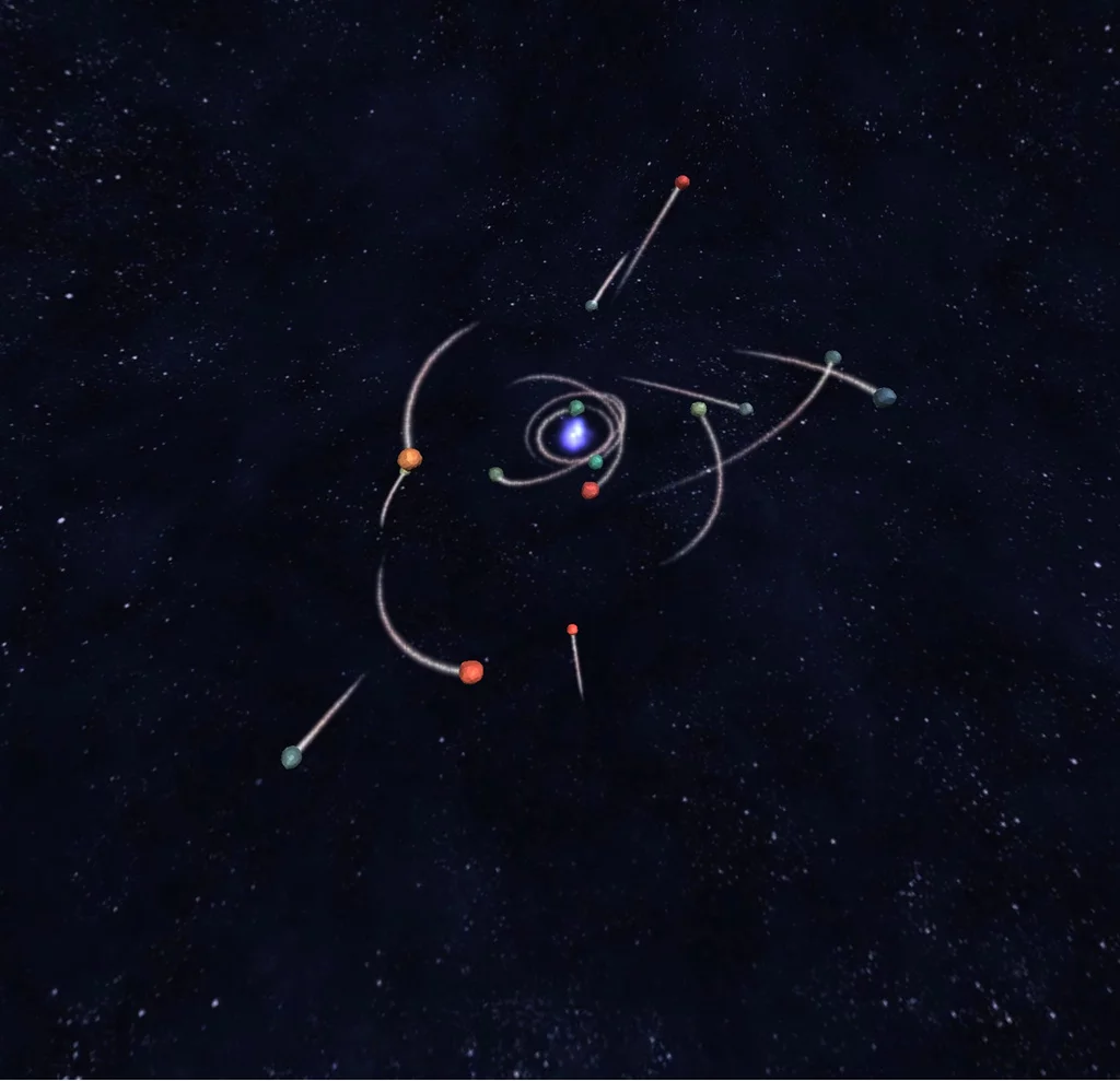 Изображение игры: Chunky Orbits
