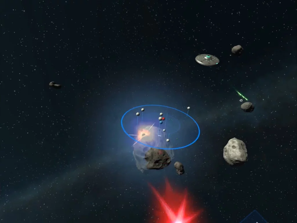 Изображение игры: Asteroid Blaster VR