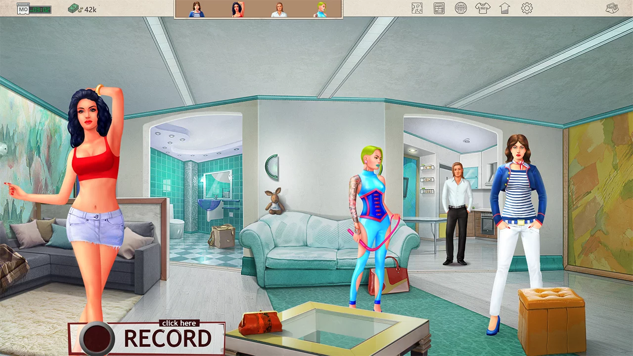 Изображение игры: Porno Studio Tycoon