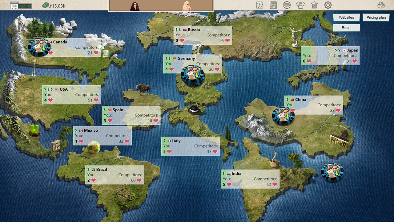 Изображение игры: Porno Studio Tycoon