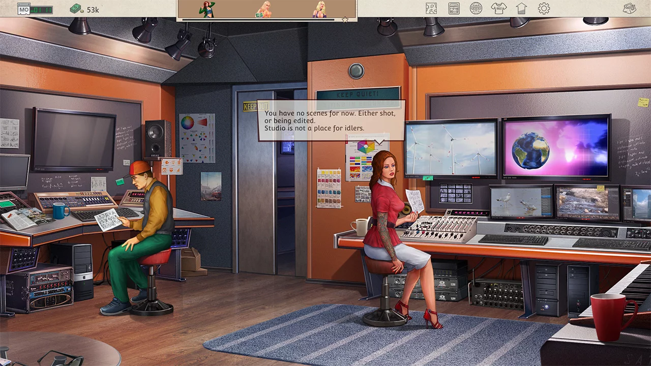 Изображение игры: Porno Studio Tycoon