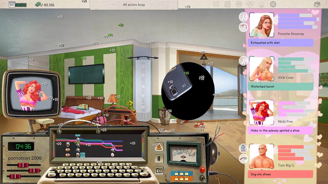 Изображение игры: Porno Studio Tycoon