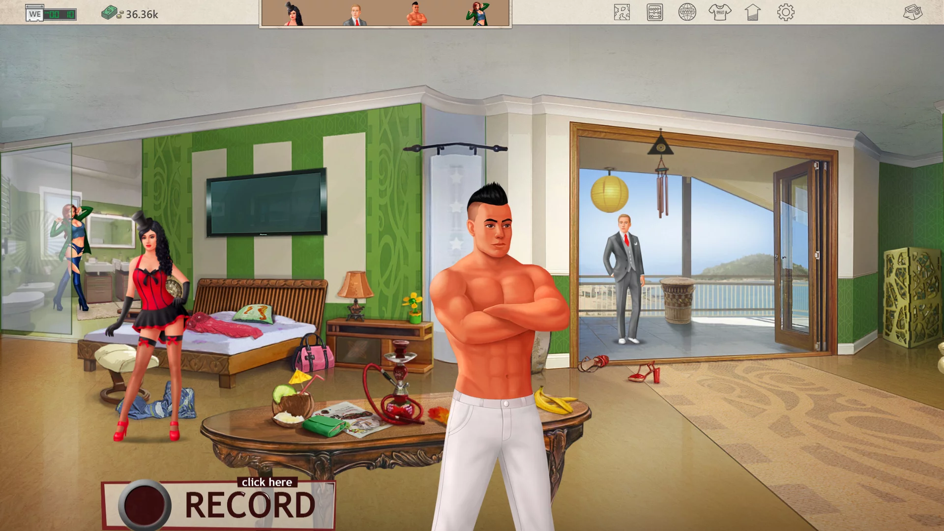 Изображение игры: Porno Studio Tycoon