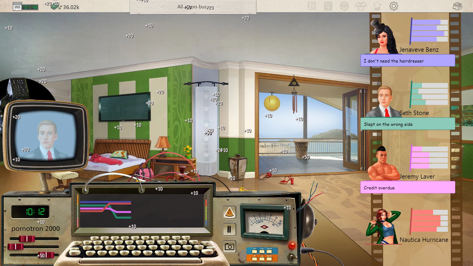 Изображение игры: Porno Studio Tycoon
