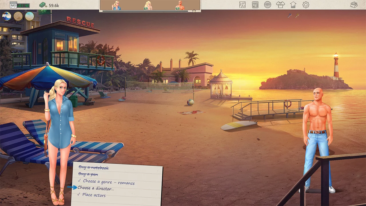 Изображение игры: Porno Studio Tycoon