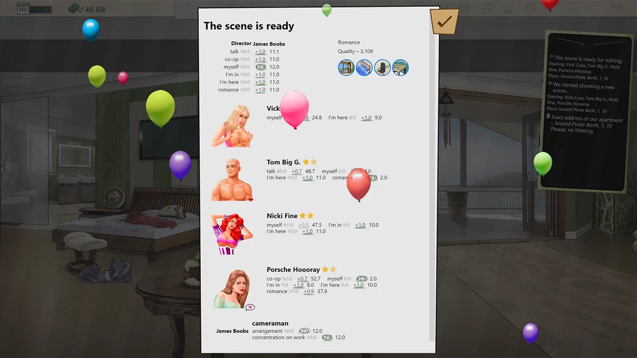 Изображение игры: Porno Studio Tycoon