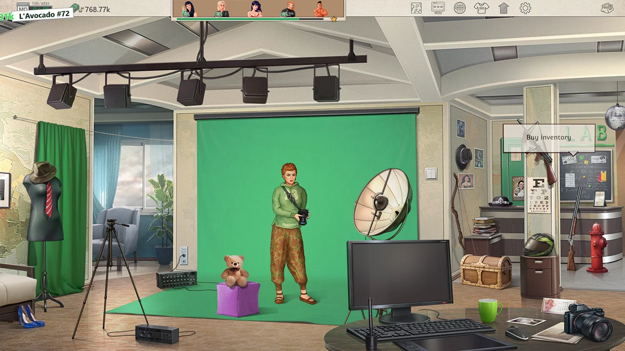 Изображение игры: Porno Studio Tycoon