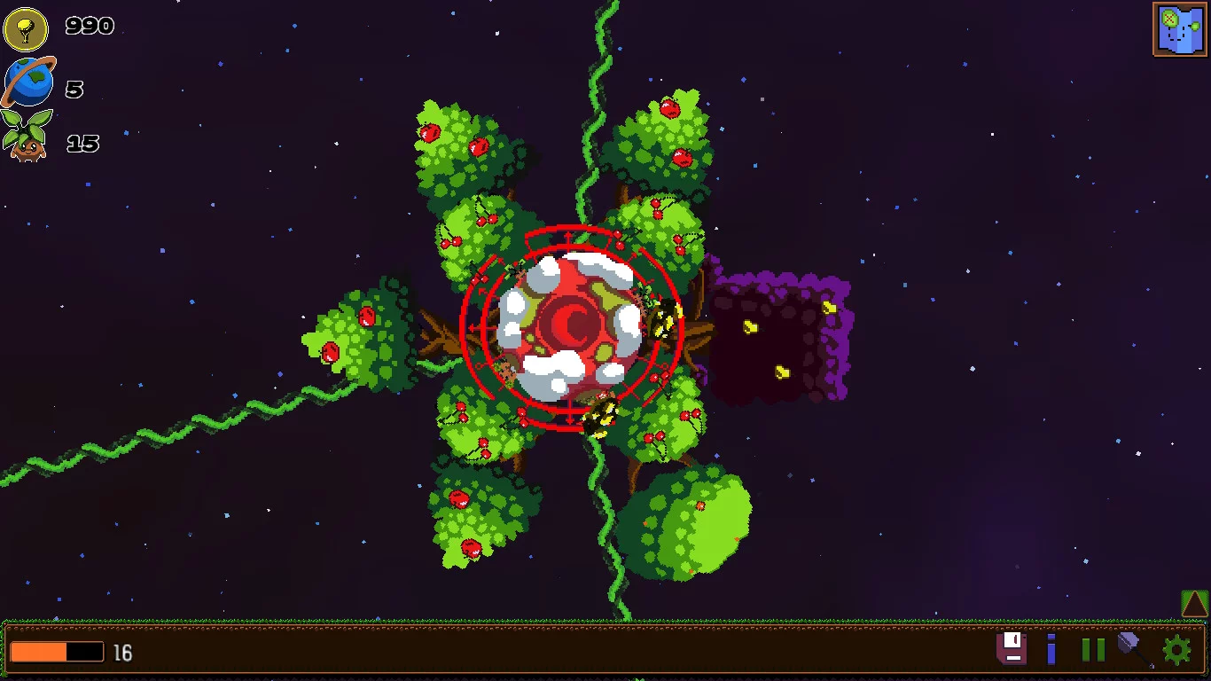 Изображение игры: The Space Garden