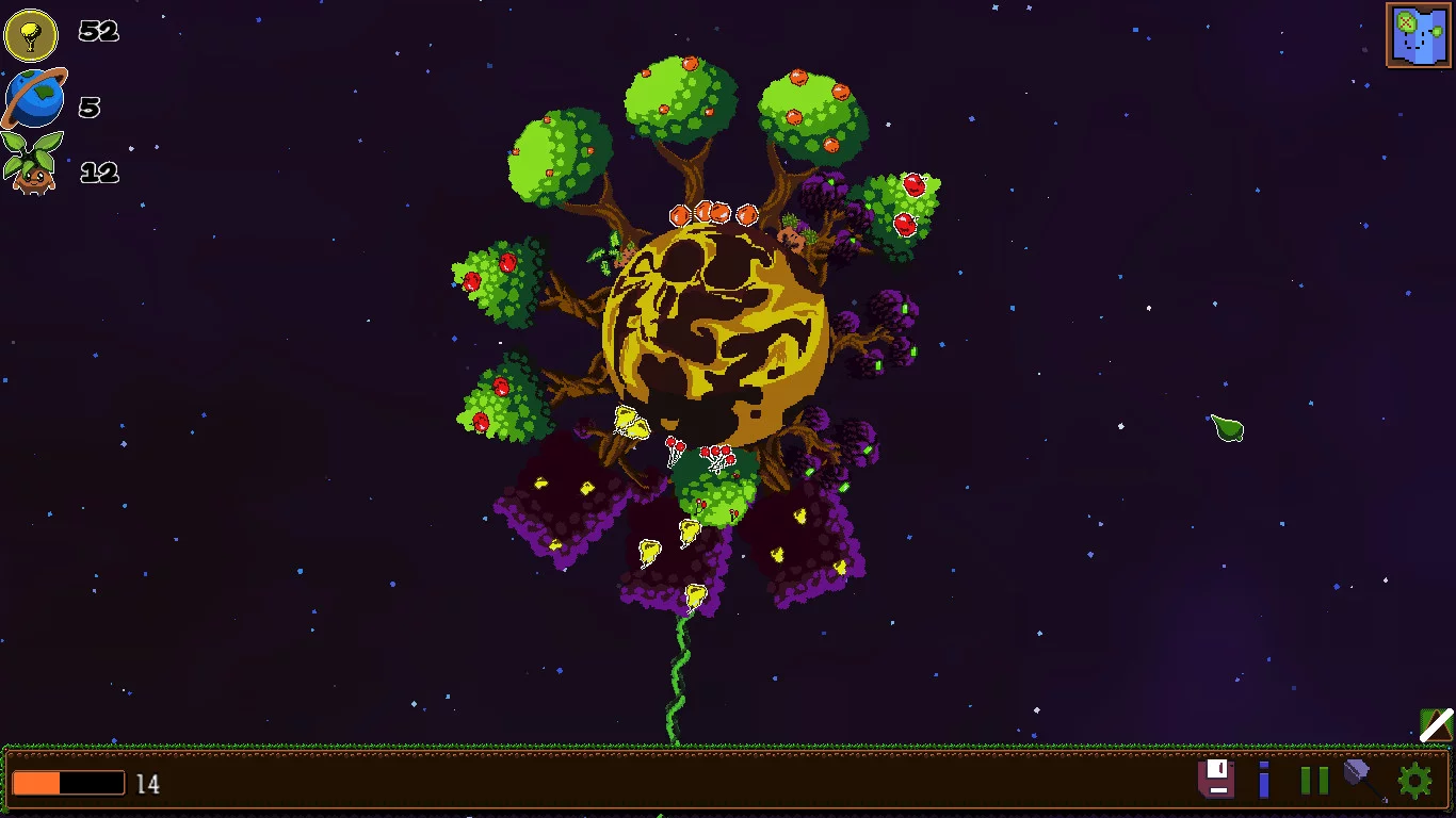 Изображение игры: The Space Garden