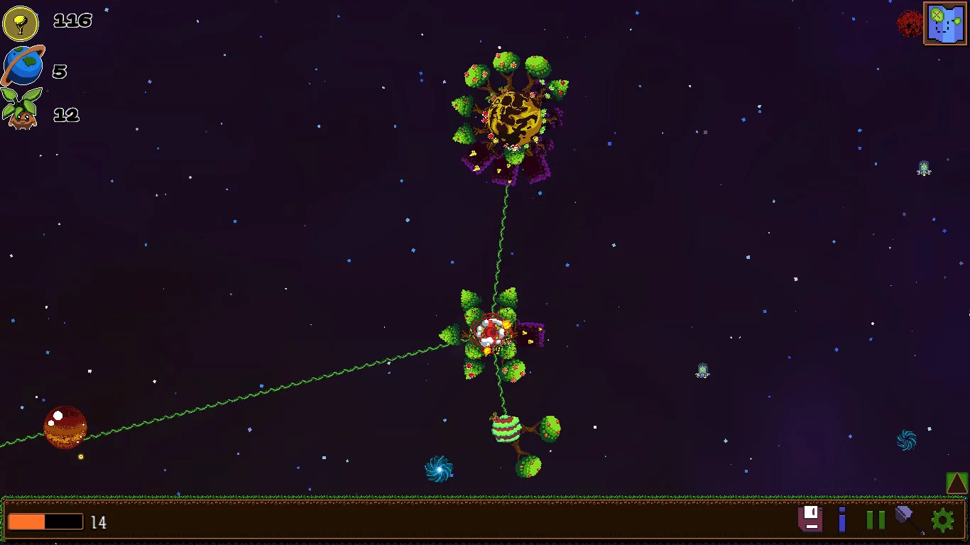 Изображение игры: The Space Garden