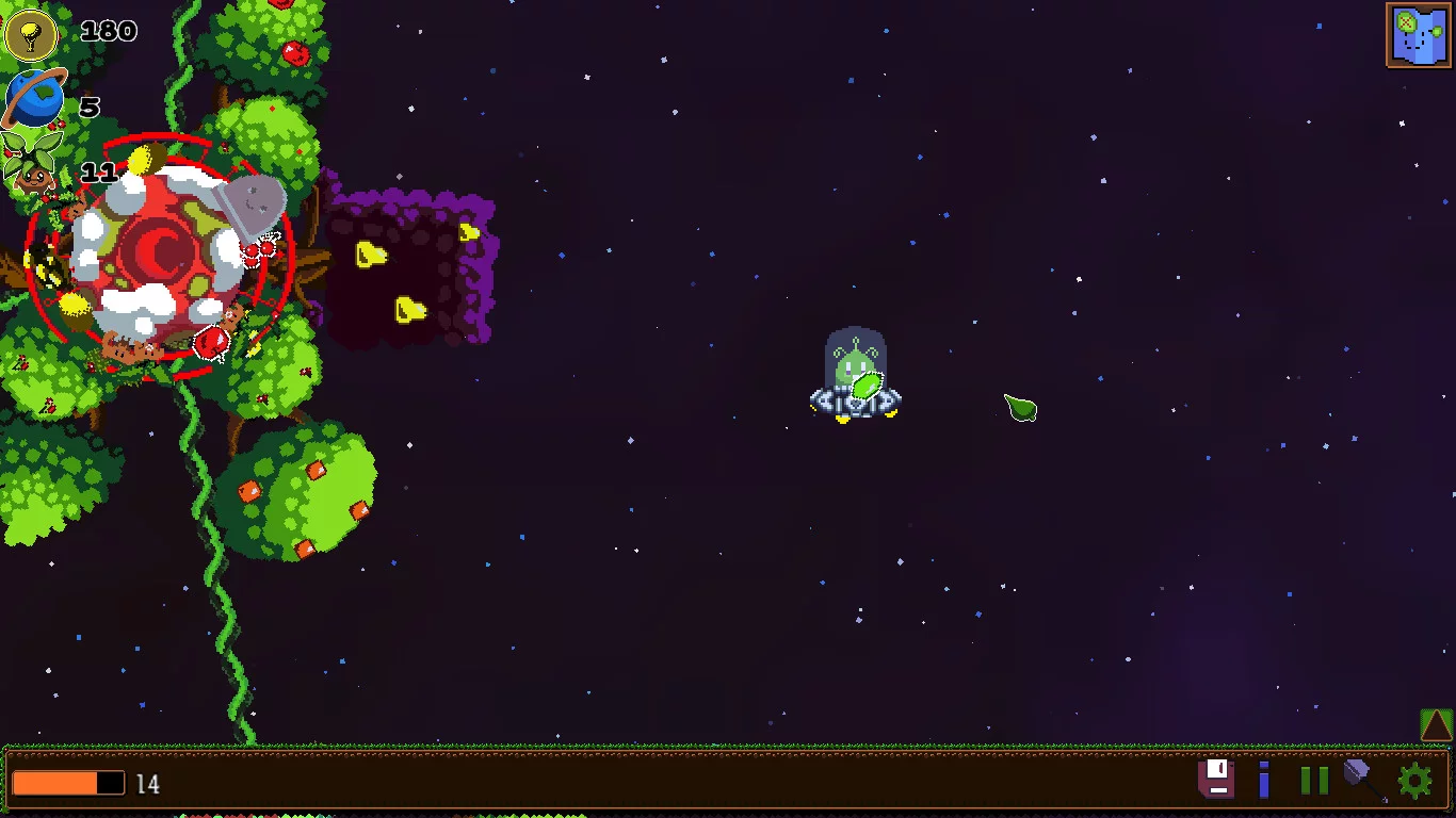 Изображение игры: The Space Garden