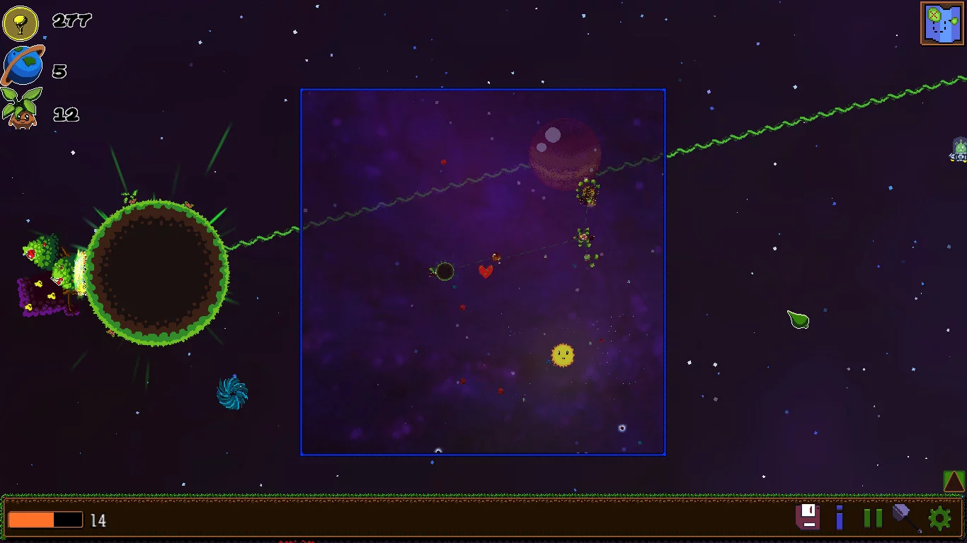 Изображение игры: The Space Garden