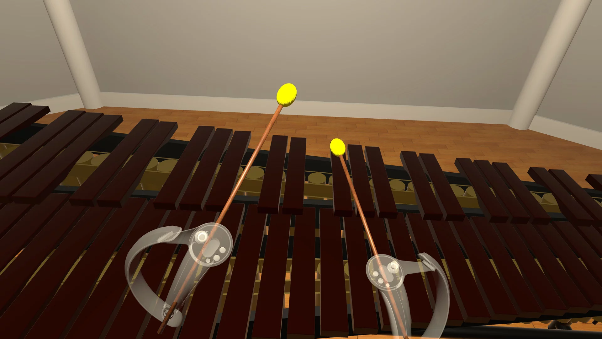 Изображение игры: Percussive VR