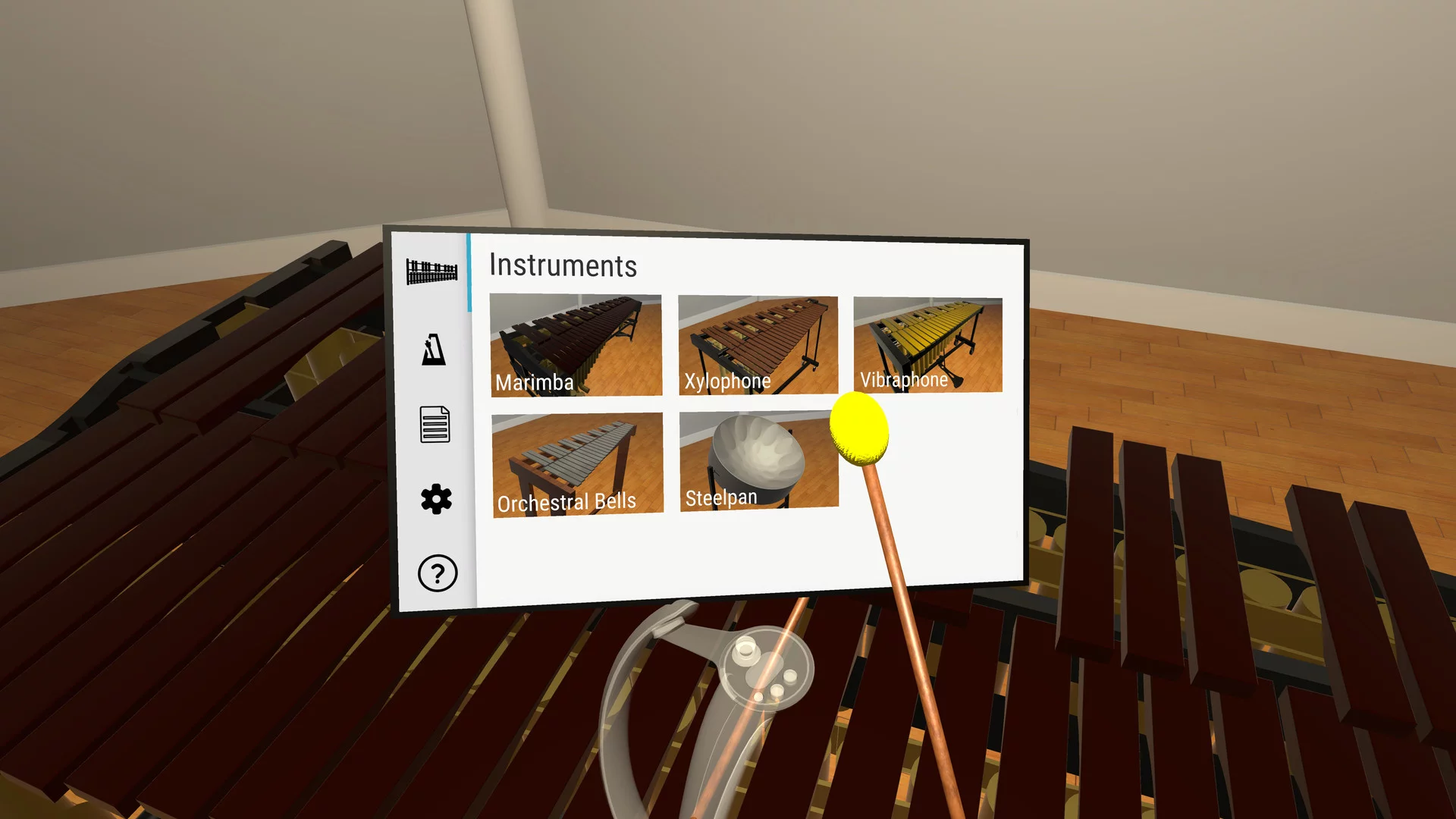 Изображение игры: Percussive VR