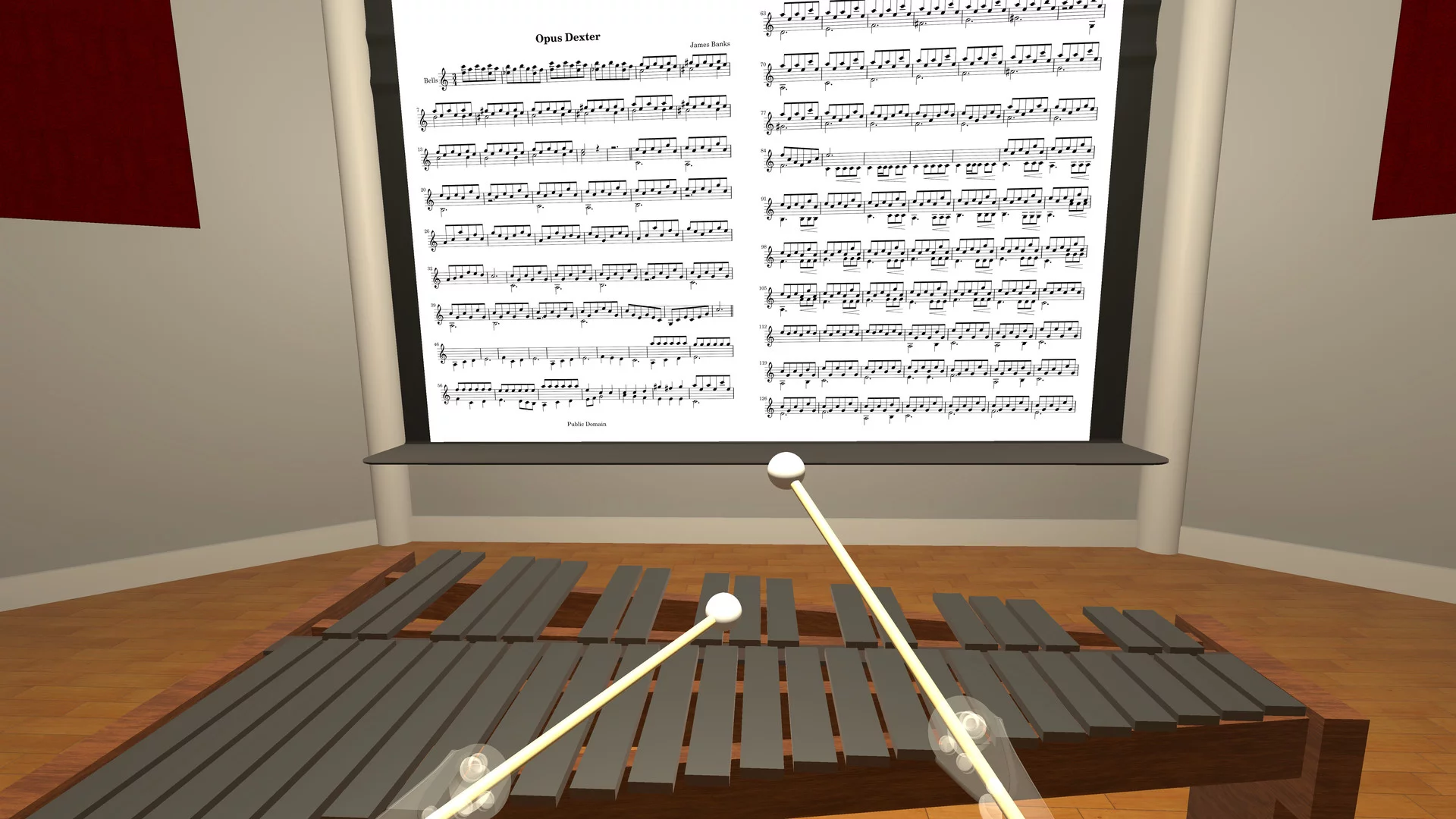 Изображение игры: Percussive VR
